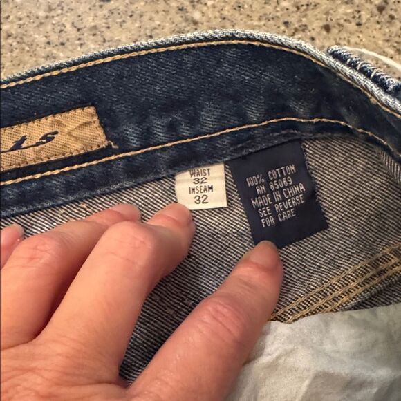 PACO JEANS CO Baggy Y2K Hip Hop Streetwear Globe Logo Embroidered Jeans - Picture 8 of 14